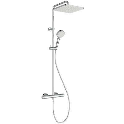 Ideal Standard Ceratherm T25N virštinkinė termostatinė dušo sistema, chromo spalvos