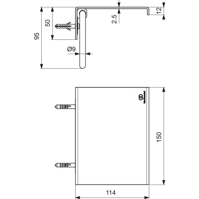 Ideal Standard Alu + tualetinio popieriaus laikiklis, pasirinkite spalvą