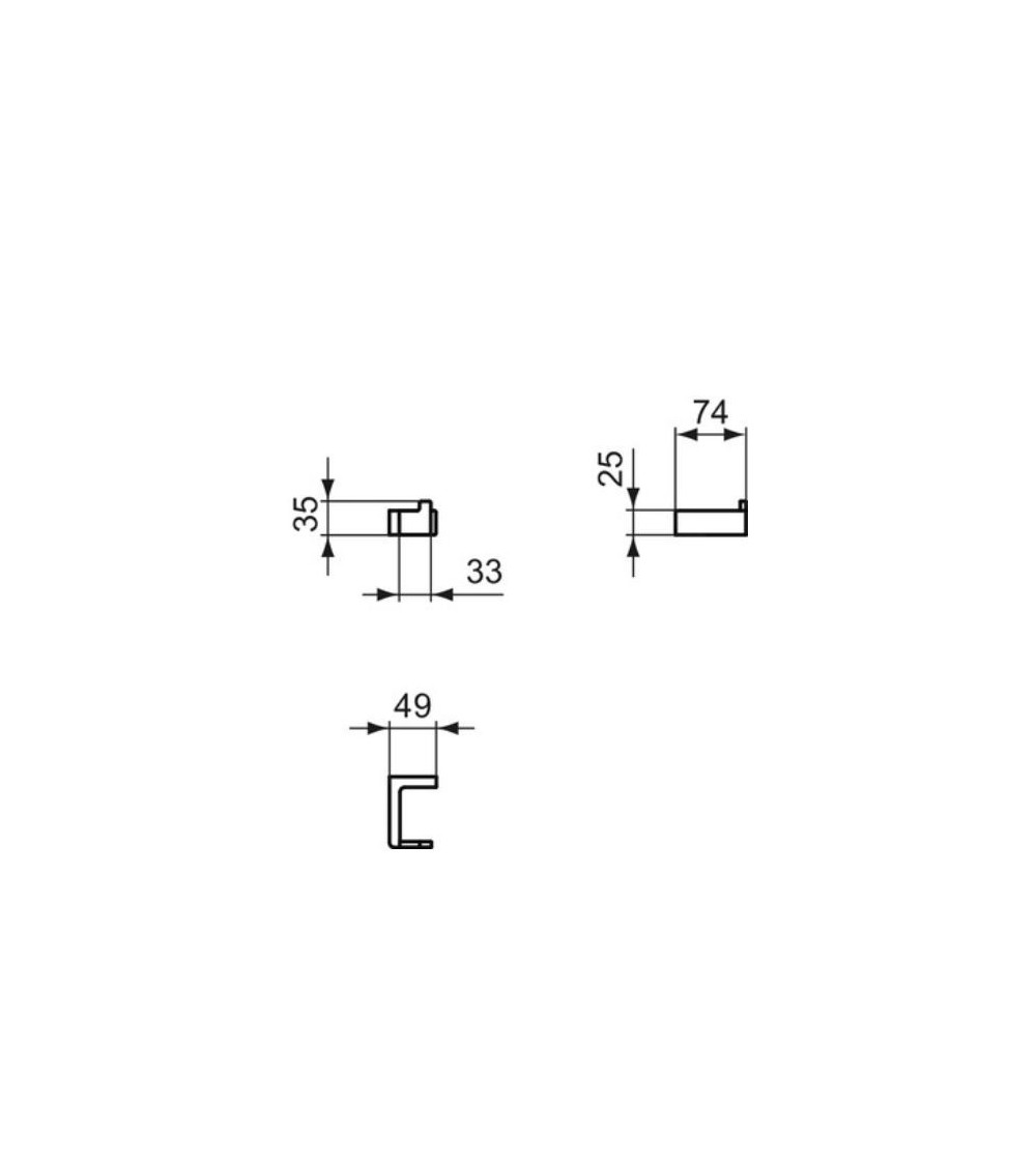 Ideal Standard Conca kabliukas vonios kambariui