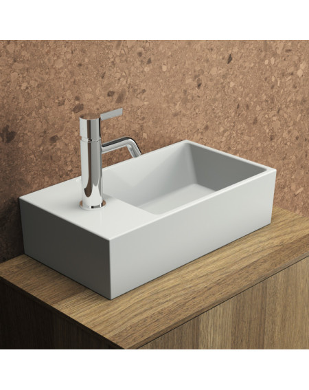 Ideal Standard Extra ant stalviršio pastatomas praustuvas, skylė kairėje, 45cm