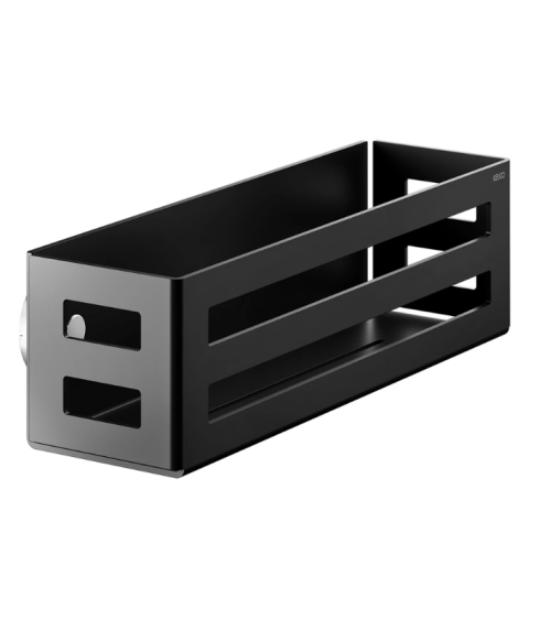 IŠPARDAVIMAS. Keuco dušo krepšelis-lentynėle 320 x 93 x 90 mm black matt