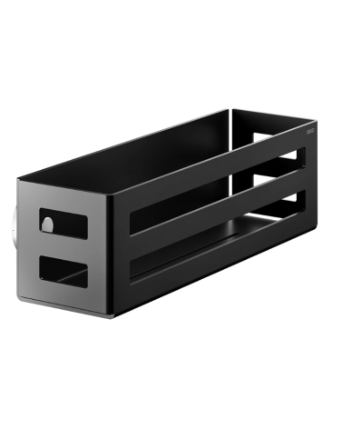 IŠPARDAVIMAS. Keuco dušo krepšelis-lentynėle 320 x 93 x 90 mm black matt