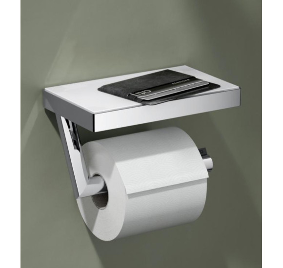 IŠPARDAVIMAS. Keuco Reva WC popieriaus laikiklis, chromo blizgios spalvos