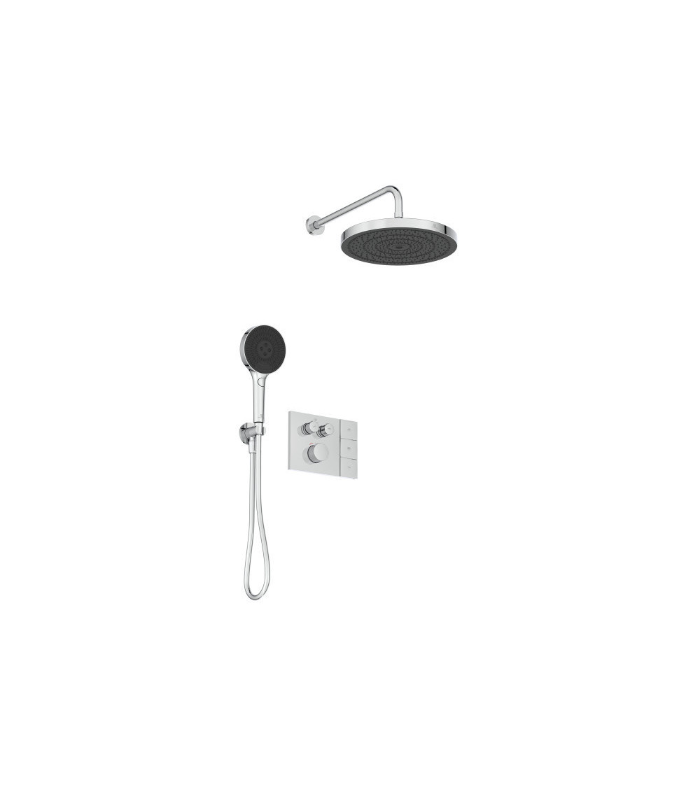 Ideal Standard CERATHERM NAVIGO SOLOS potinkinė termostatinė sistema su 300 mm lietaus galva