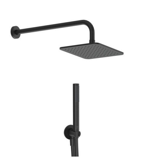 Ideal Standard Ceratherm potinkinio dušo komplektas, kvadratinė 200 mm dušo galva, be maišytuvo