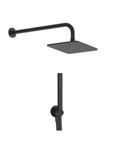 Ideal Standard Ceratherm potinkinio dušo komplektas, kvadratinė 200 mm dušo galva, be maišytuvo