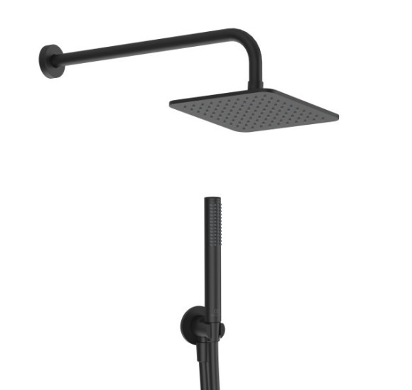 Ideal Standard Ceratherm potinkinio dušo komplektas, kvadratinė 200 mm dušo galva, be maišytuvo