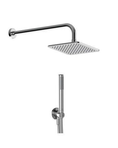 Ideal Standard Ceratherm potinkinio dušo komplektas, kvadratinė 200 mm dušo galva, be maišytuvo