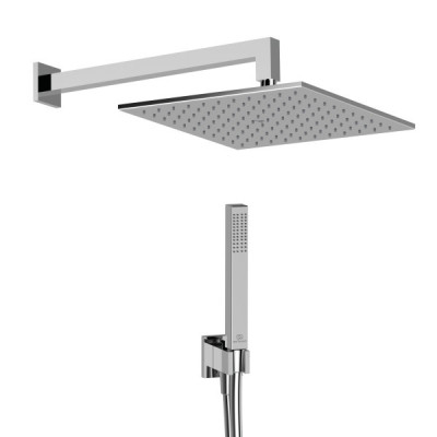 Ideal Standard Ceratherm potinkinio dušo komplektas, kvadratinė 300 mm lietaus galva, be maišytuvo