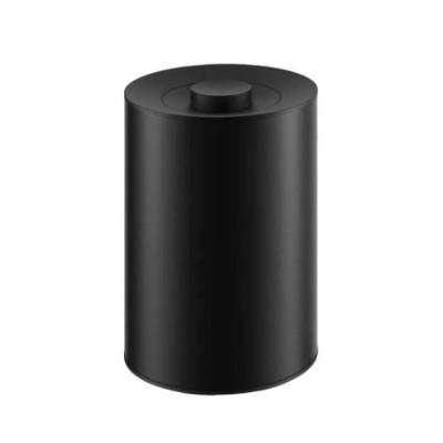 Keuco Plan Black Selection šiukšliadėžė, juodos sp.