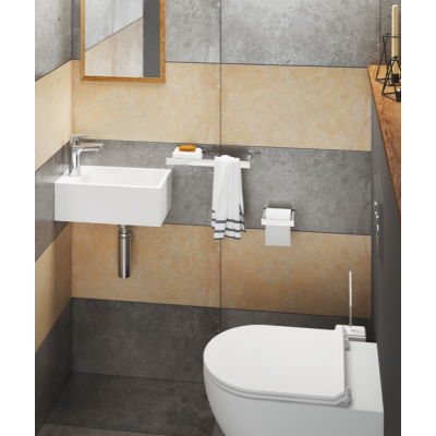 PAA MI Silkstone praustuvas 400x210 mm