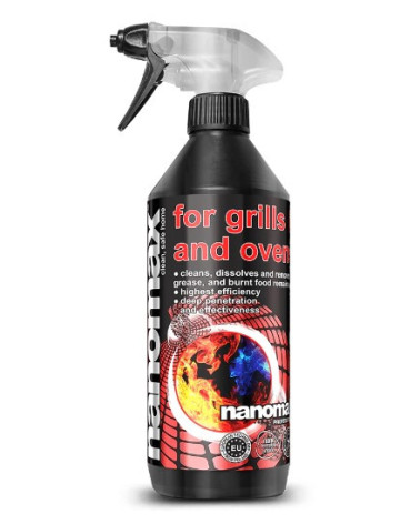Nanomax valymo priemonė kepsninėms, krosnelėms, židiniams ir puodams