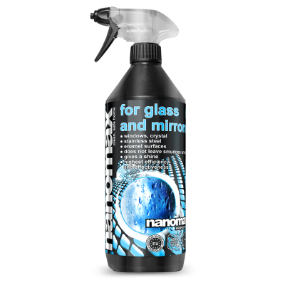 Nanomax valymo priemonė stiklui ir veidrodžiams