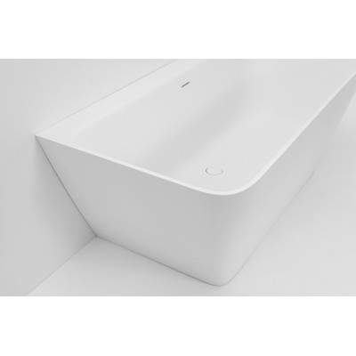 PAA QUADRO WALL prie sienos glaudžama vonia, silkstone 160x75cm