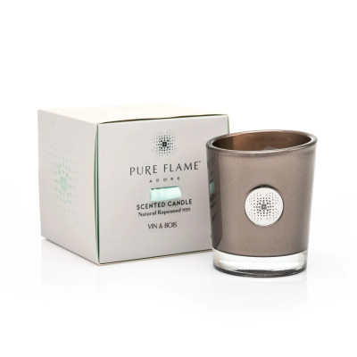 Kvepianti žvakė PURE FLAME Adore VIN & BOIS, 210g
