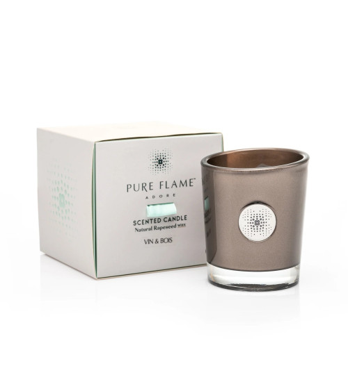 Kvepianti žvakė PURE FLAME Adore VIN & BOIS, 210g