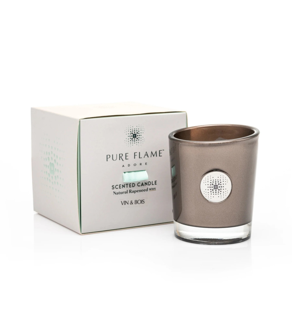 Kvepianti žvakė PURE FLAME Adore VIN & BOIS, 210g