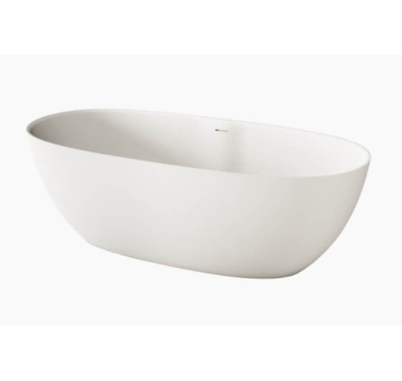 PAA BELLA Laisvai pastatoma vonia, Silkstone 170x80cm