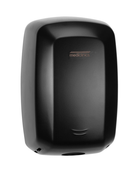 Mediclinics „Machflow® Plus“ jutikliu valdomas rankų džiovintuvas, juodos matinės spalvos