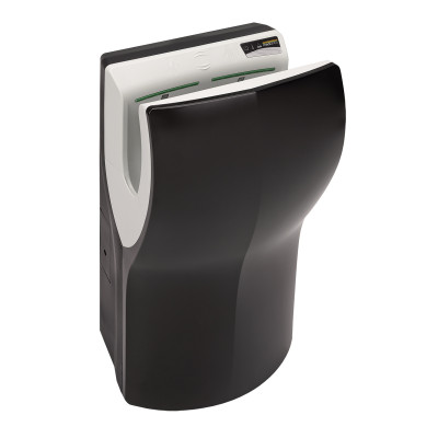 Mediclinics „Dualflow Plus eco“ greitaeigis rankų džiovintuvas, juodos matinės spalvos