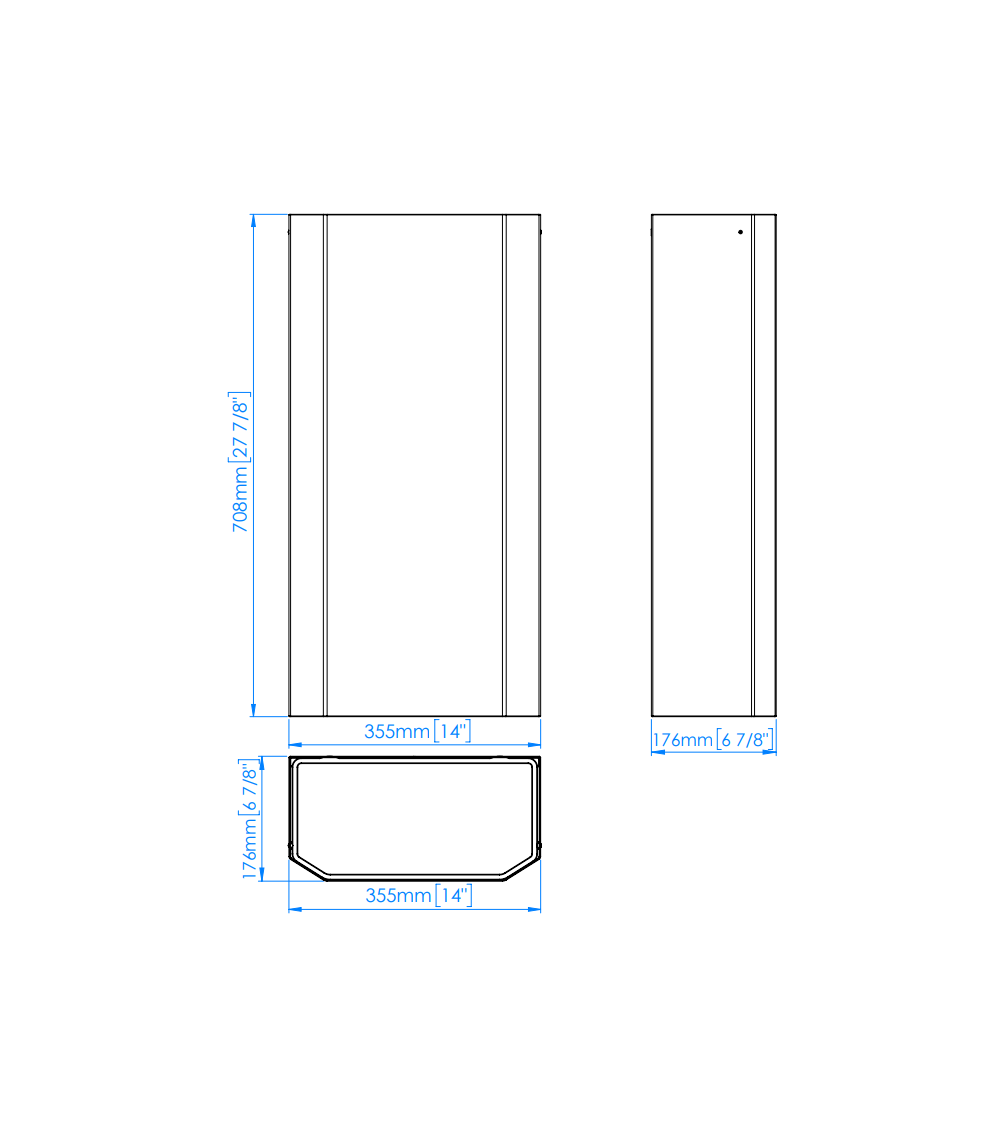 Mediclinics atvira 40 l talpos šiukšliadėžė, pasirinkite spalvą