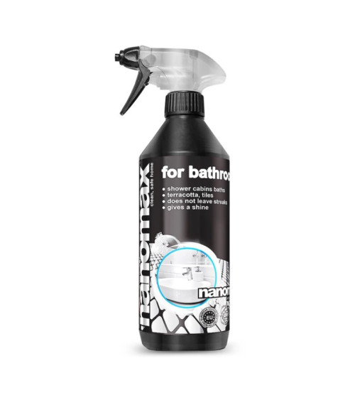 Nanomax valymo priemonė vonios kambariams ir maišytuvams, 1L