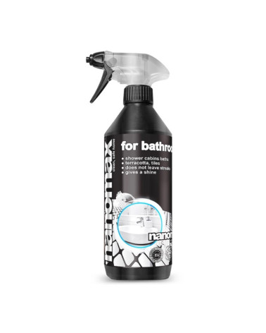 Nanomax valymo priemonė vonios kambariams ir maišytuvams, 1L