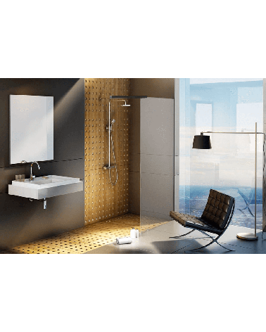 Stacionari dušo sienelė RAVAK Walk in Wall 60-160cm