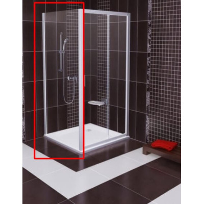 Komplektuojamoji dušo kabinos sienelė Ravak BLPS-80,90,100cm