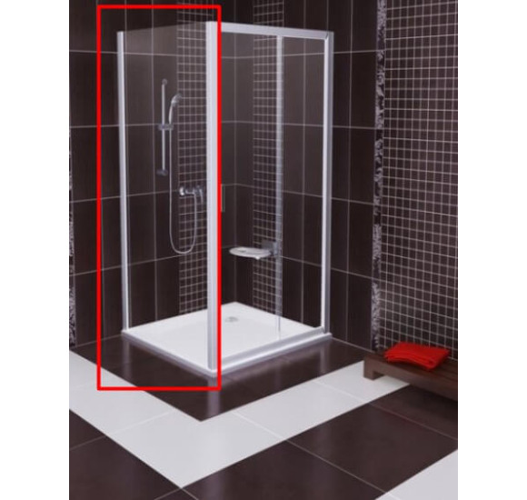 Komplektuojamoji dušo kabinos sienelė Ravak BLPS-80,90,100cm