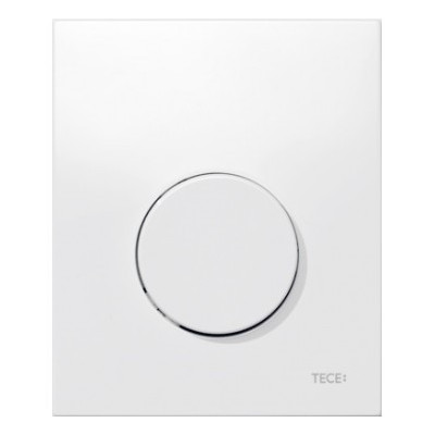 TECEloop plastikinis pisuaro nuleidimo klavišas (baltos spalvos)