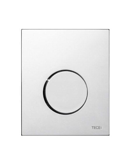 TECEloop plastikinis pisuaro nuleidimo klavišas (chromuotos blizgančios spalvos)