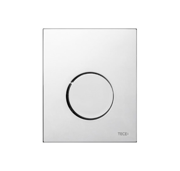 TECEloop plastikinis pisuaro nuleidimo klavišas (chromuotos blizgančios spalvos)