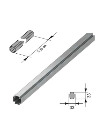 TECEprofil profilinis vamzdis (pjaustomas)