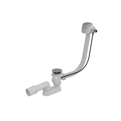 Ravak 570 II, vonios sifonas, užpildantis vandeniu, valdomas troseliu, chromas