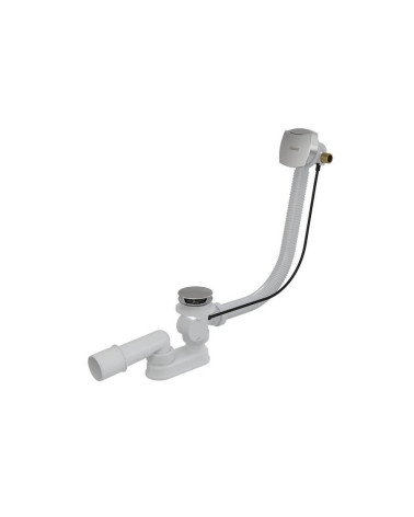 Ravak 570 II, vonios sifonas, užpildantis vandeniu, valdomas troseliu, chromas