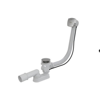 Ravak 800 II, vonios sifonas, valdomas troseliu, chromas