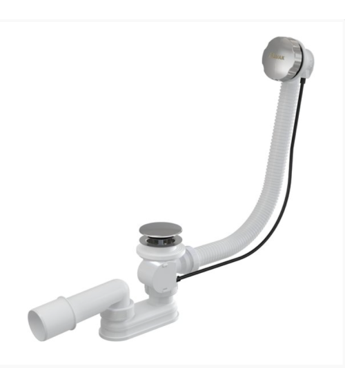 Ravak 800, vonios sifonas, valdomas troseliu, pasirinkite spalvą