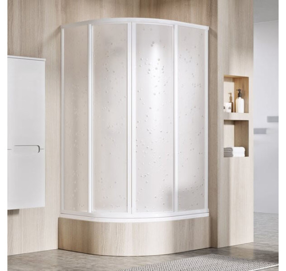 Dušo kabina giliam padėklui Ravak SKCP4 Sabina, 80x80