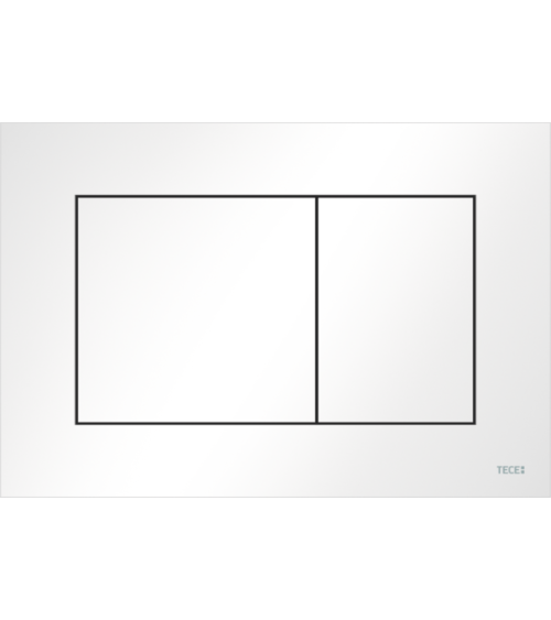 TECEnow plastikinis vandens nuleidimo klavišas, pasirinkite spalvą