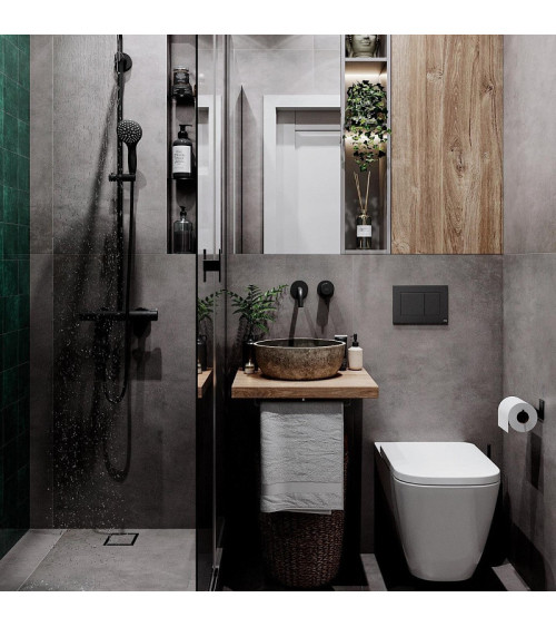 TECEnow plastikinis vandens nuleidimo klavišas, pasirinkite spalvą