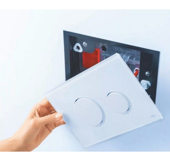 TECEloop Balto stiklo klavišas WC moduliui