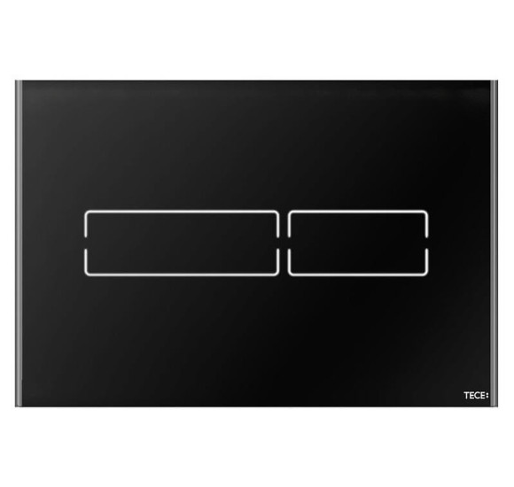 TECE lux Mini vandens nuleidimo klavišas "touch-free" (juodos spalvos)