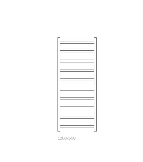 Terma Simple Rankšluosčių džiovintuvas 48-192cm