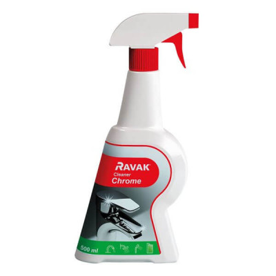 RAVAK Cleaner Chrome valikiklis (500 ml)
