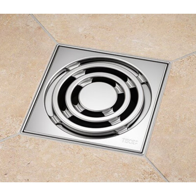 TECEdrainpoint S 112 sausas dušo trapas (komplektas), ypač plokščias