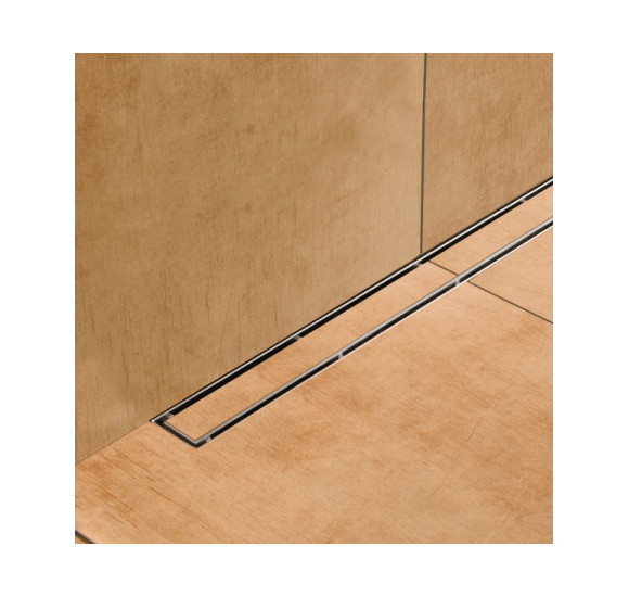 TECEdrainline tiesus dušo latakas, skirtas montuoti prie sienos