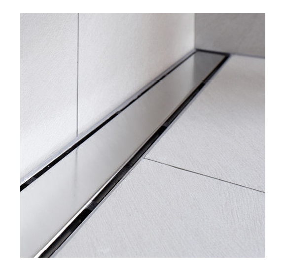 TECEdrainline tiesus dušo latakas, skirtas montuoti prie sienos