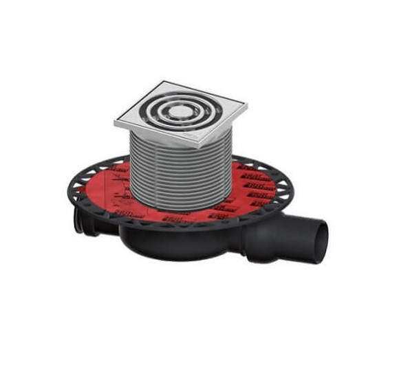 Dušo trapas (Sausas) TECE S110 (komplektas)