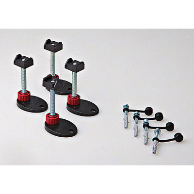 TECE reguliuojamos montavimo kojelės dušo latakams (137mm-184mm)